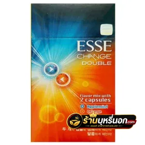 บุหรี่นอก Esse เอสเซ่ ส้ม (2 เม็ดบีบ)