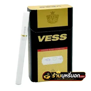 บุหรี่นอก Vess เวส ทอง 7.1 (ซองแข็ง)