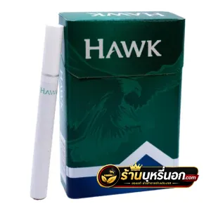 บุหรี่นอก Hawk ฮ็อก เขียว