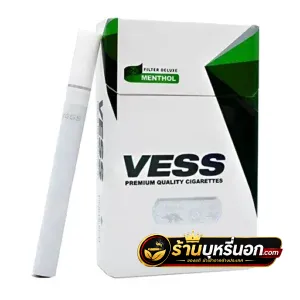 บุหรี่นอก Vess เวส เขียว (ซองแข็ง)