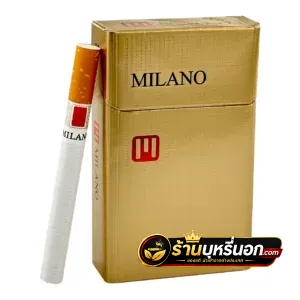 บุหรี่นอก Milano มิลาโน่ ทอง